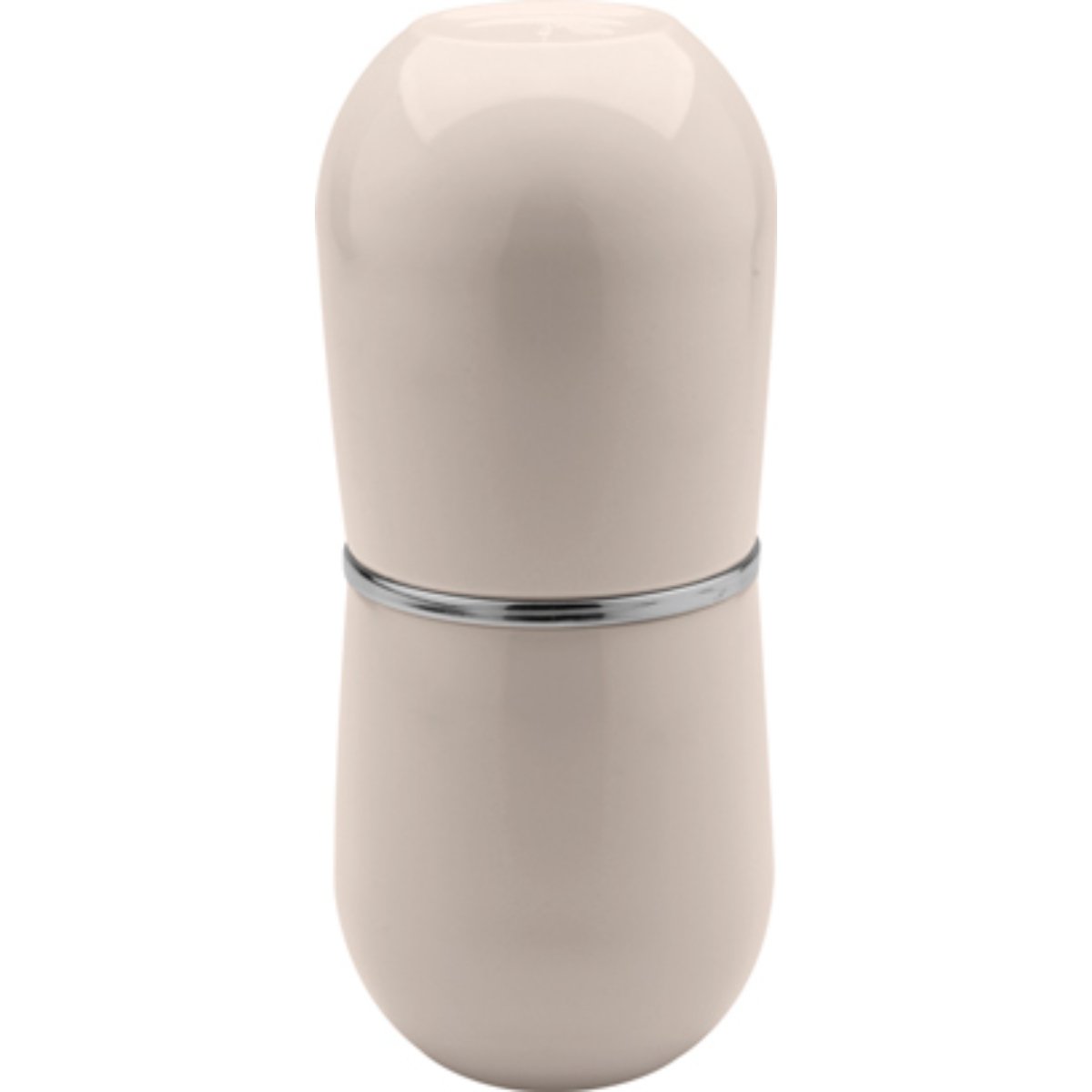 Porta Escova Cromo Belly com Tampa
