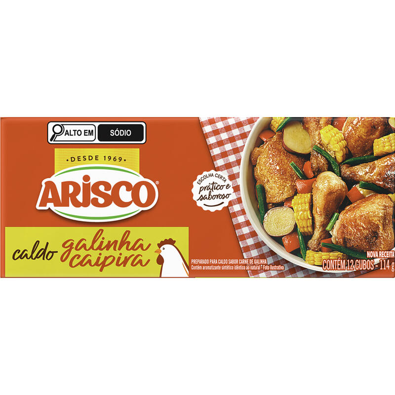 Caldo Arisco Galinha Caipira 114g