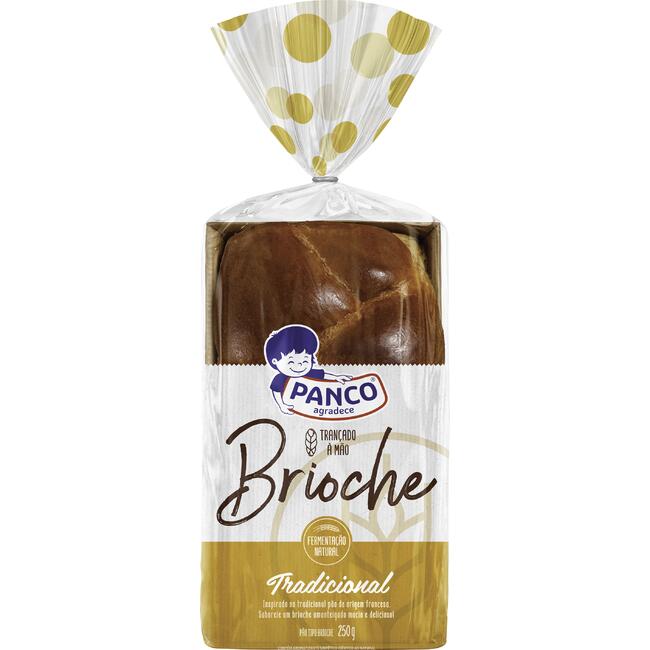 Pão de Brioche Panco Tradicional 250g