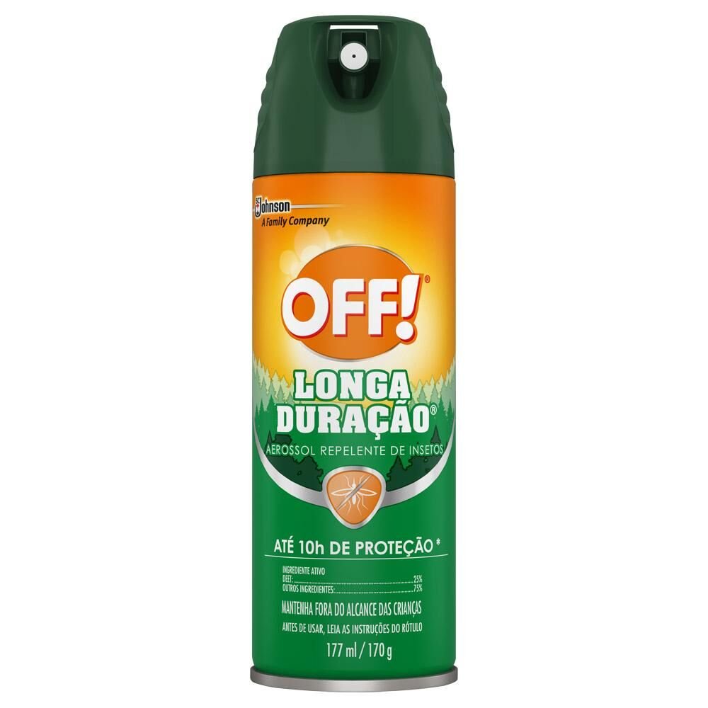 Repelente Off! Longa Duração Aerosol 177ml