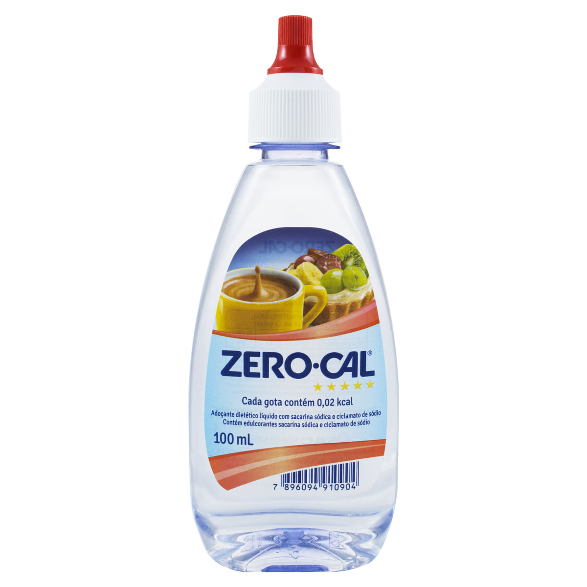 Adoçante Líquido Zero Cal Sacarina 100ml