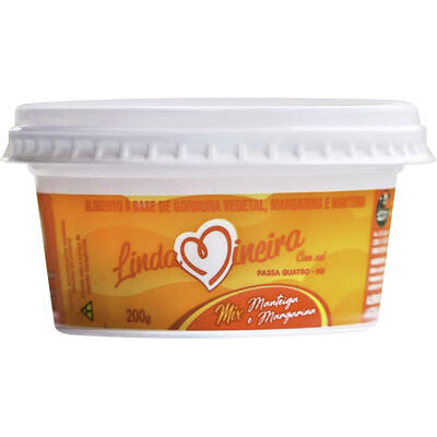 Mix Manteiga e Margarina Linda Mineira 200g
