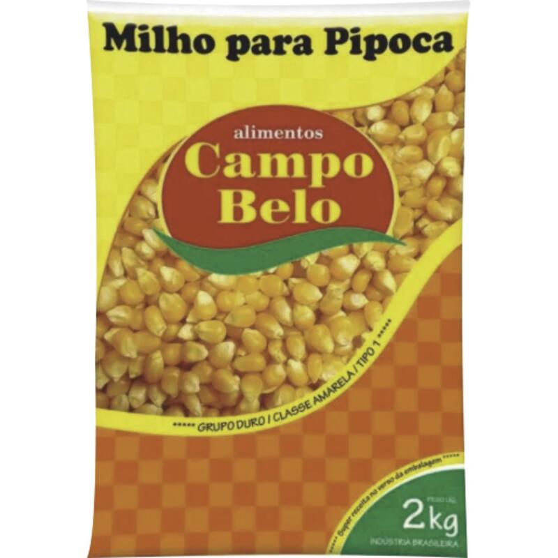Milho de Pipoca Campo Belo 2kg