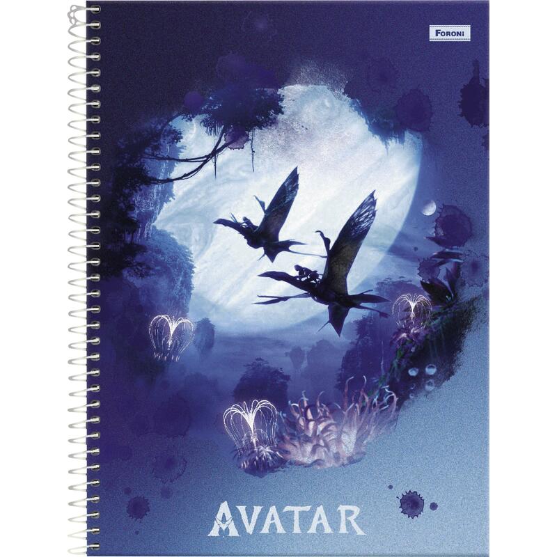 Caderno Avatar Foroni 160 folhas un