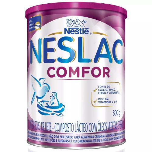 Composto Lácteo NESLAC Comfor 800g