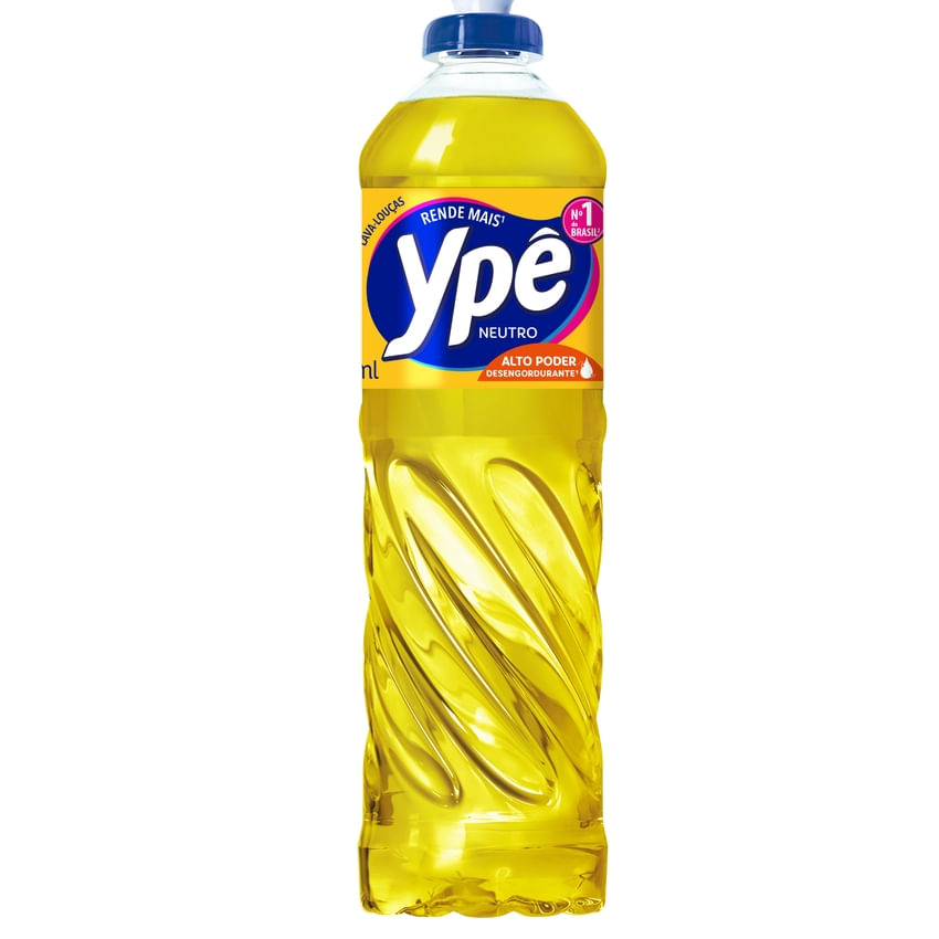 Detergente Líquido Ypê Neutro 500ml