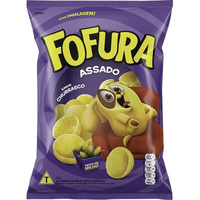 Salgadinho Lucky Fofura Churrasco 47g