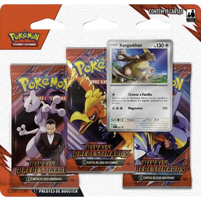 Jogo Copag Pokémon Blíster Triplo un