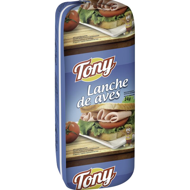 Lanche de Frango Tony Resfriado Preço por quilo na peça