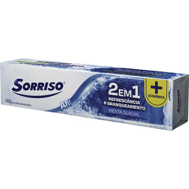 Gel Dental Sorriso 2 em 1 140g
