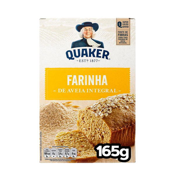 Farinha de Aveia Quaker Integral 165g