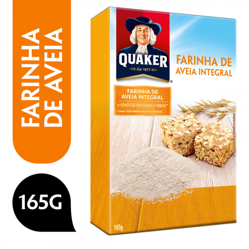 Farinha de Aveia Quaker Integral 165g
