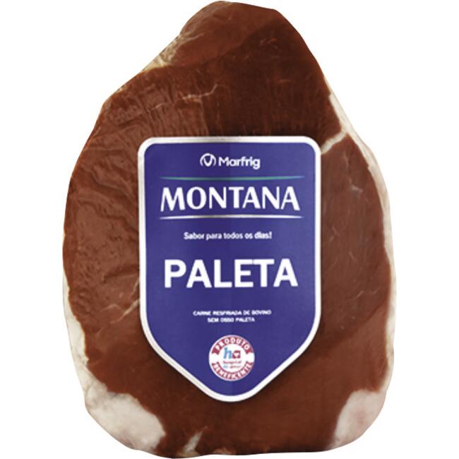 Carne Bovina Paleta Montana Resf Preço por quilo na peça