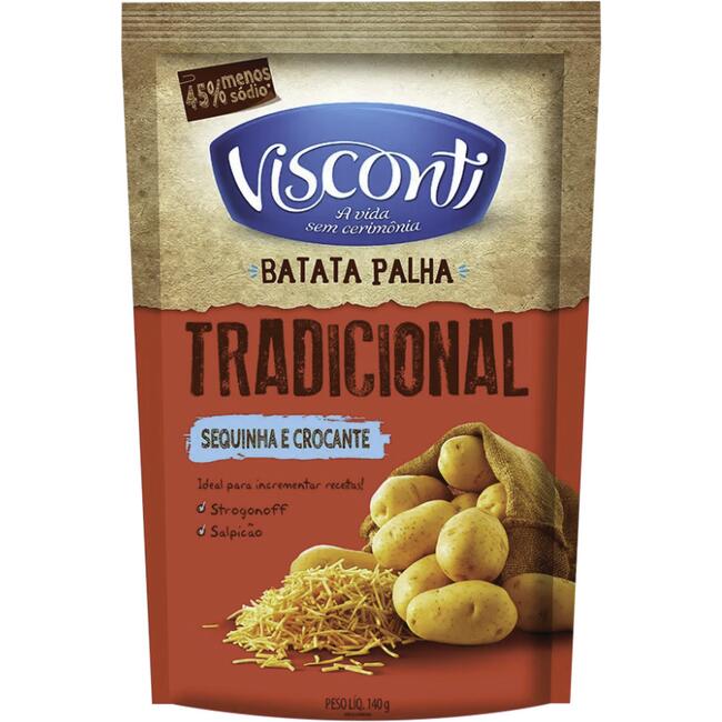 Batata Palha Visconti Tradicional 140g