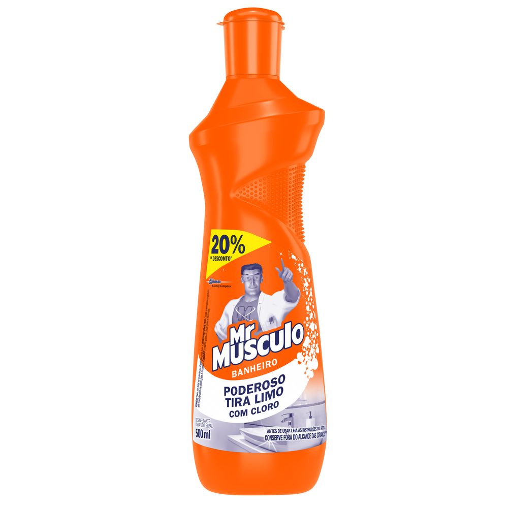 Limpador Mr Músculo Banheiro Tira Limo 500ml Oferta Especial