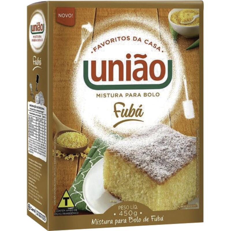 Mistura para Bolo União Fubá 450g