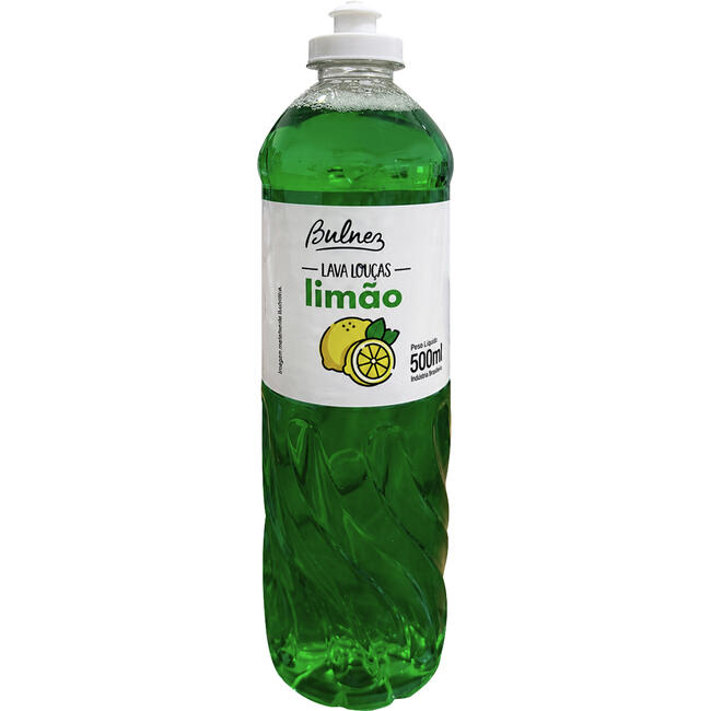 Detergente Líquido Bulnez Limão 500ml