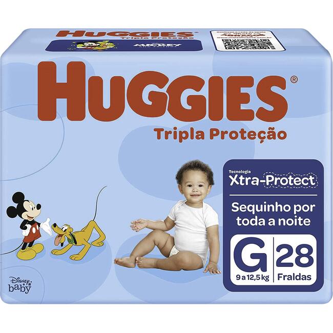 Fralda Desc Turma da Mônica Jumbo Tripla Prot G 28un