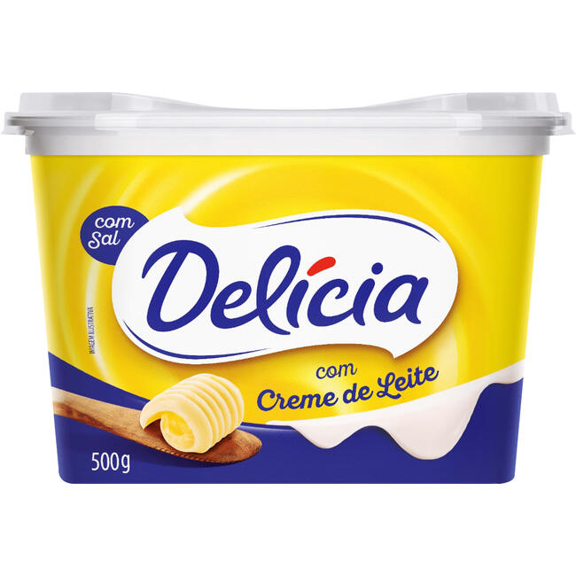 Margarina Delícia Creme de Leite com Sal 500g