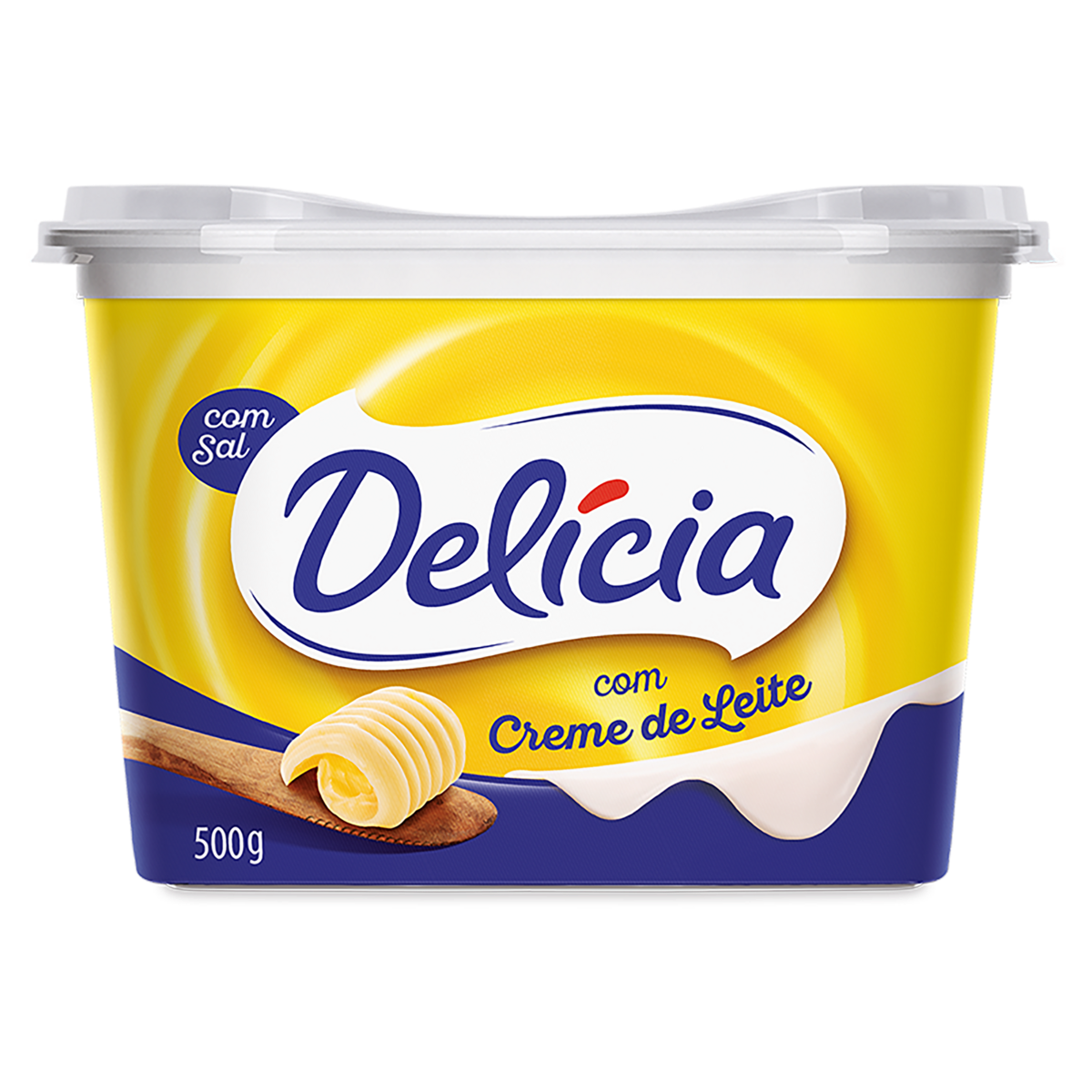 Margarina Delícia Creme de Leite com Sal 500g