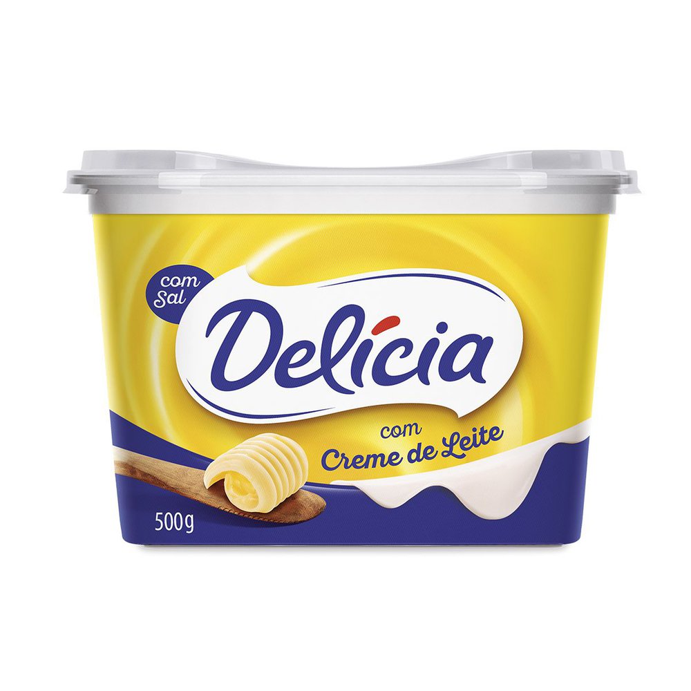 Margarina Delícia Creme de Leite com Sal 500g