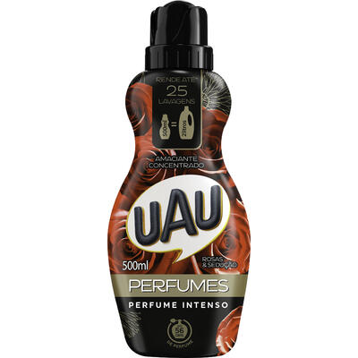 Amaciante de Roupas Concentrado Uau Rosas e Sedução 500ml