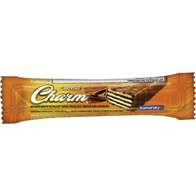Biscoito Wafer Itamaraty Charm Chocolate 14g