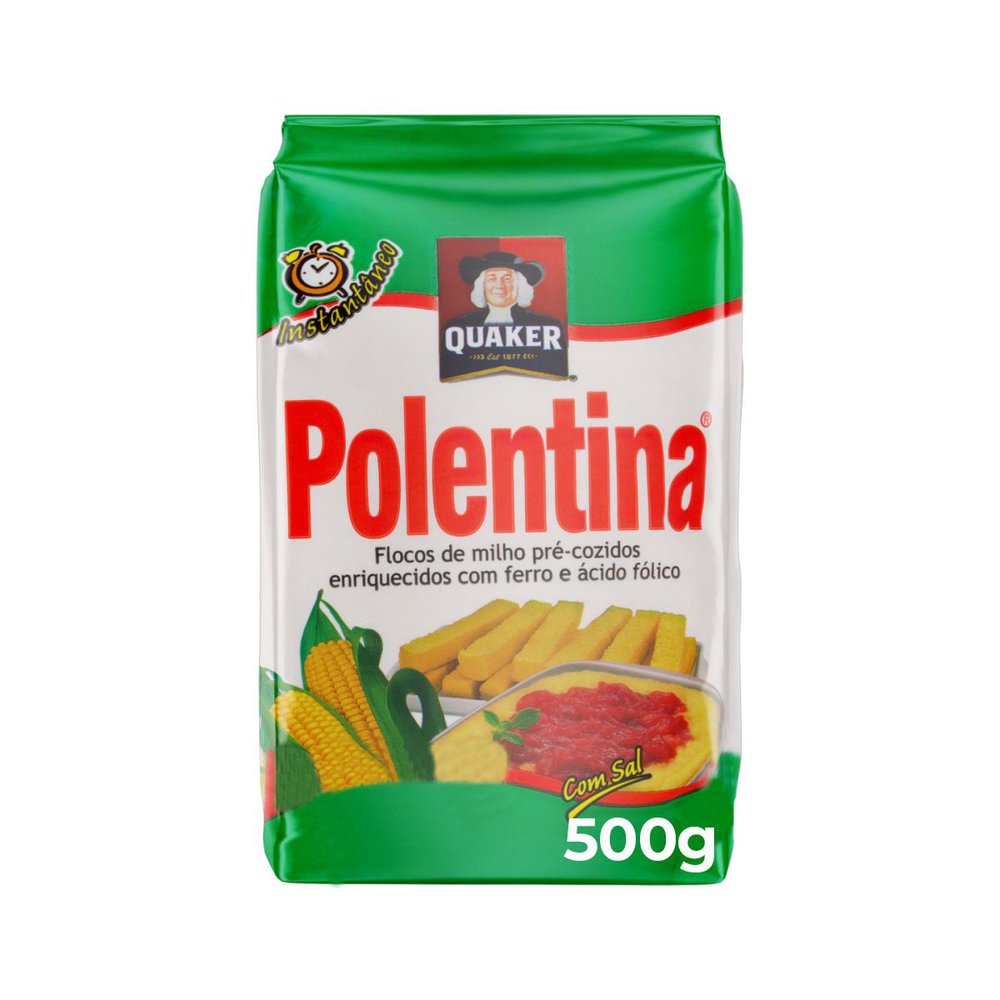 Flocos de Milho Pré-Cozido Quaker Polentina  500g