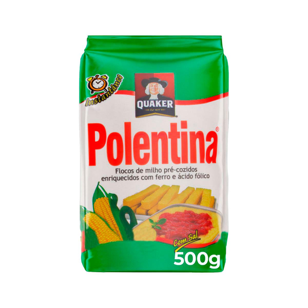Flocos de Milho Pré-Cozido Quaker Polentina  500g