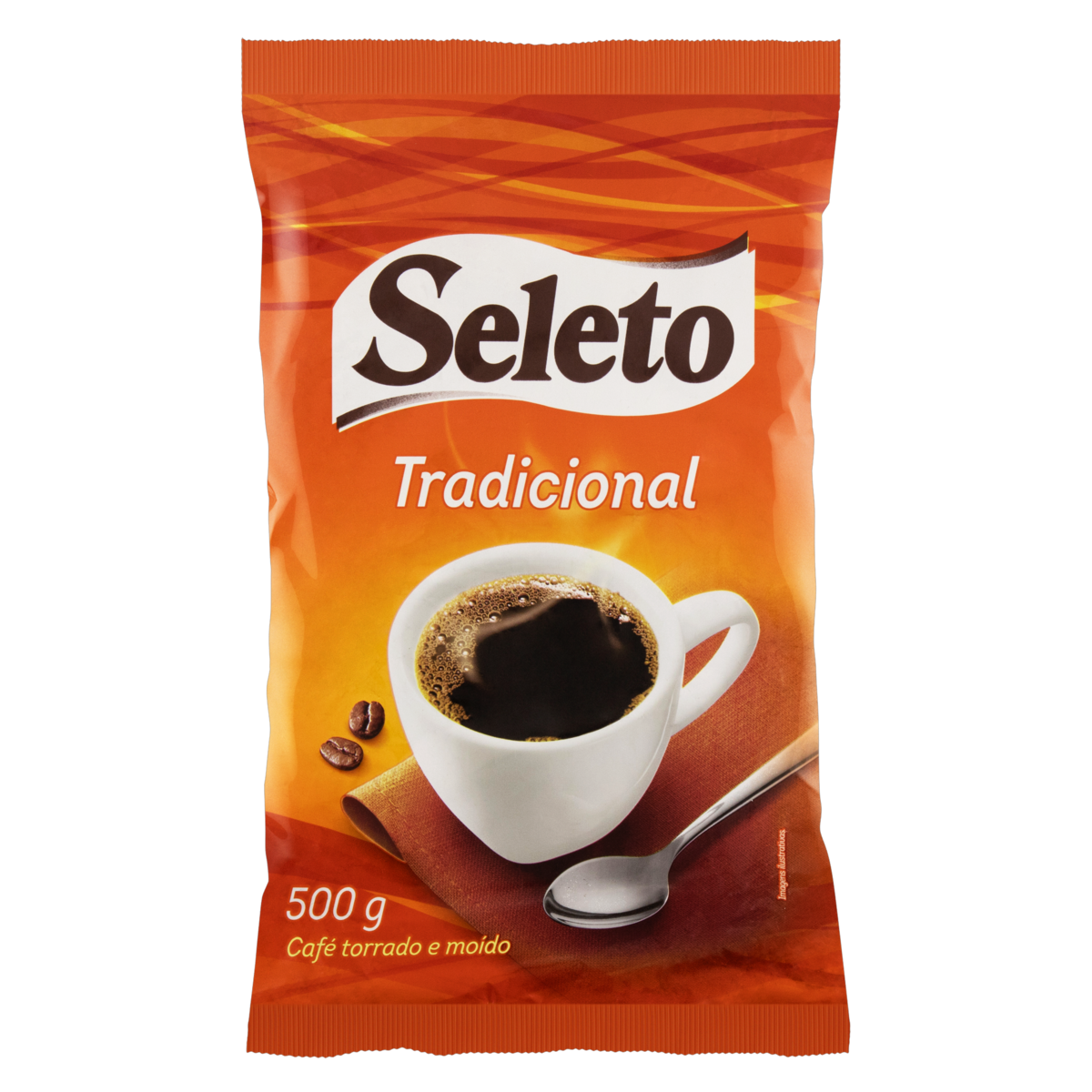 Café Torrado e Moído Tradicional Seleto Pacote 500g