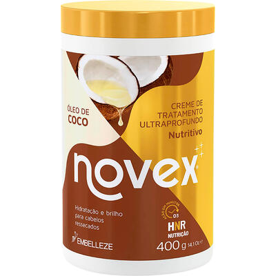 Creme de Tratamento para Cabelo Novex Óleo de coco 400g