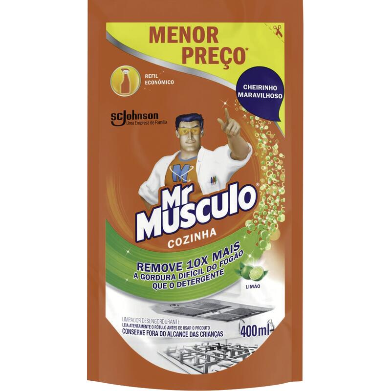 Desengordurante Cozinha Mr. Músculo Limão 400ml
