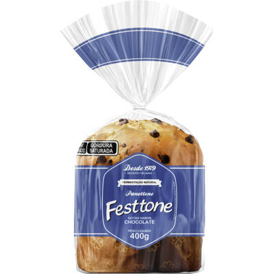 Panettone Festtone Chocolate 400g