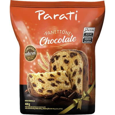 Panettone Parati Gotas de Chocolate 400g
