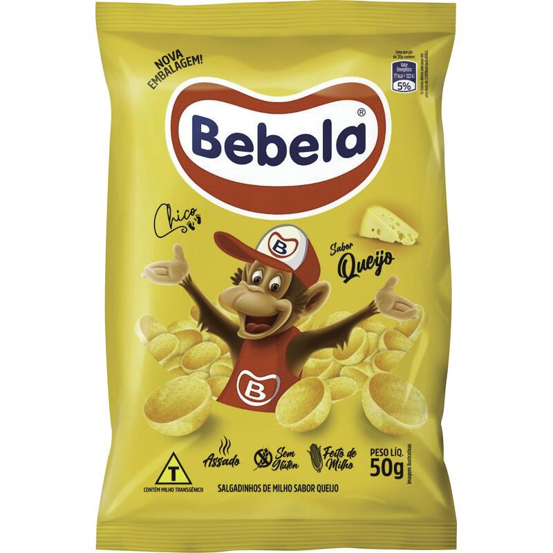 Salgadinho Bebela Queijo 50g