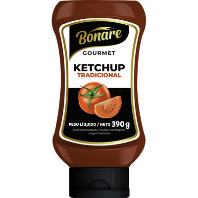 Ketchup Bonare Tradicional 390g