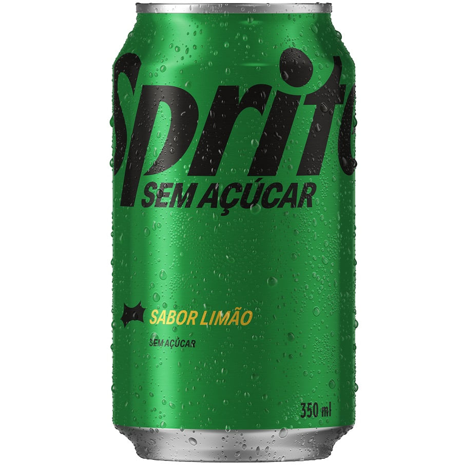 Refrigerante Limão sem Açúcares Sprite Lata 350ml