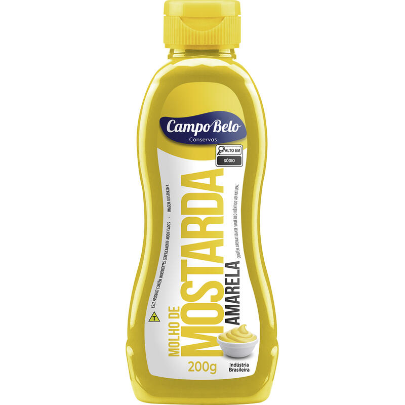 Mostarda Campo Belo 200g
