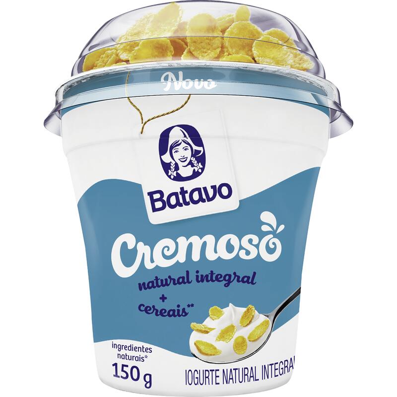 Iogurte Natural Batavo Cremoso com Cereal 150g