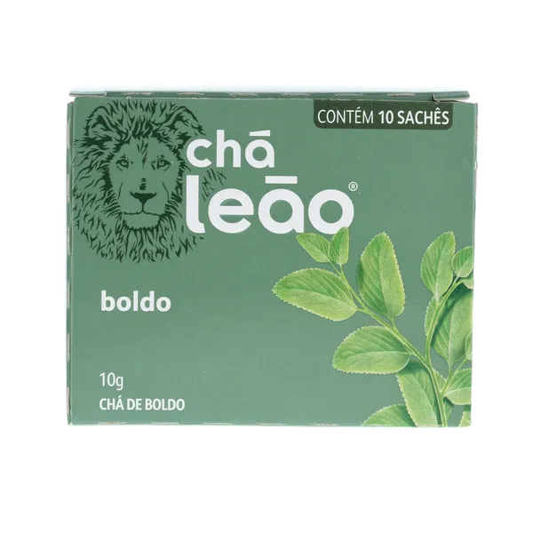 Chá Leão 10g - Boldo - Com 10 Saquinhos
