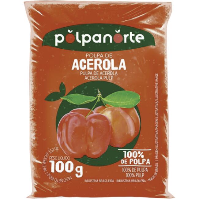 Polpa de Fruta Polpanorte Congelada Acerola 100g