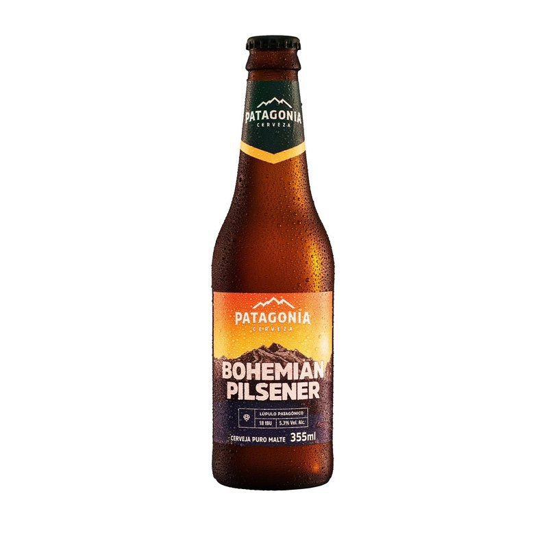 Cerveja PATAGONIA Bohemian Pilsener 355ml Long Neck
