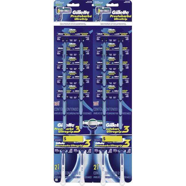 Aparelho de Barbear Gillette Prestobarba Ultragrip 24un