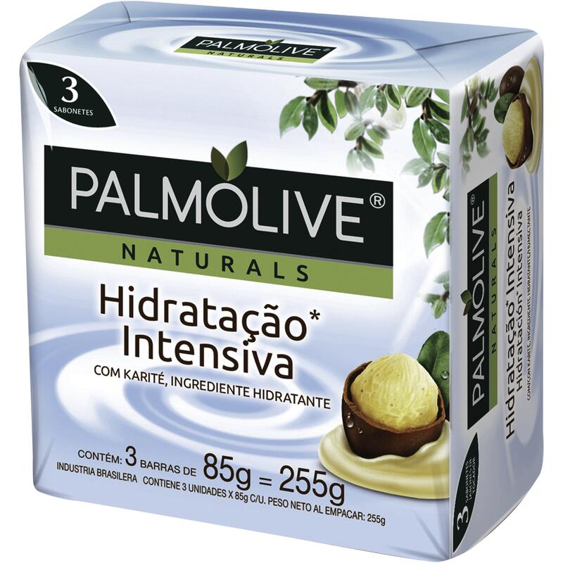 Sabonete Palmolive Naturals Suave Hidratação Intensa 3x85g