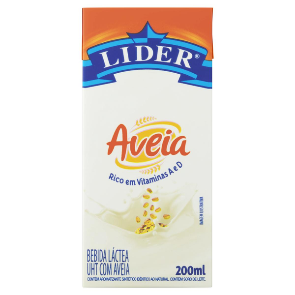Bebida Láctea Líder 200ml - Aveia - TP