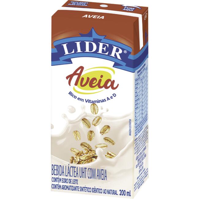 Bebida Láctea Líder 200ml - Aveia - TP