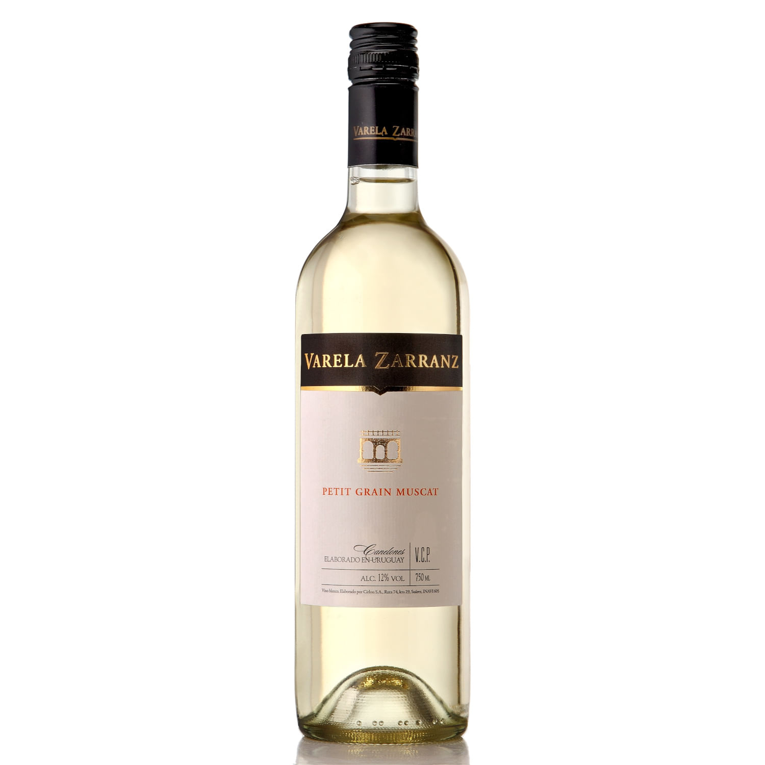 Vinho Tinto Uruguaio VARELLA ZARRANZ Muscat Petit Grain 750ml