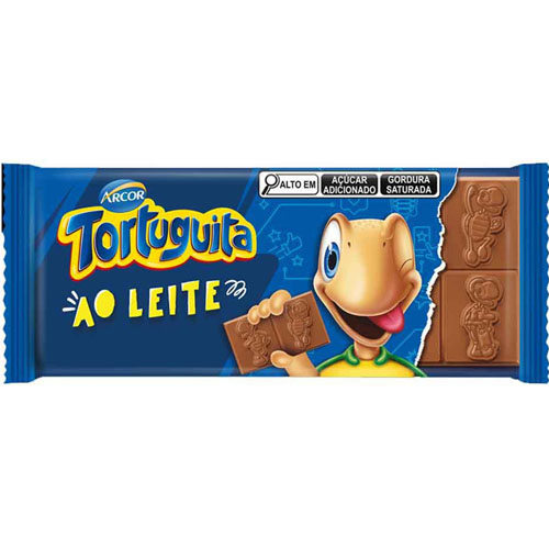Chocolate Tortuguita 80g -  Mais Leite
