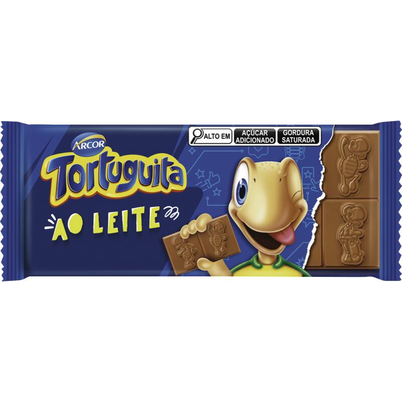Chocolate Tortuguita 80g -  Mais Leite