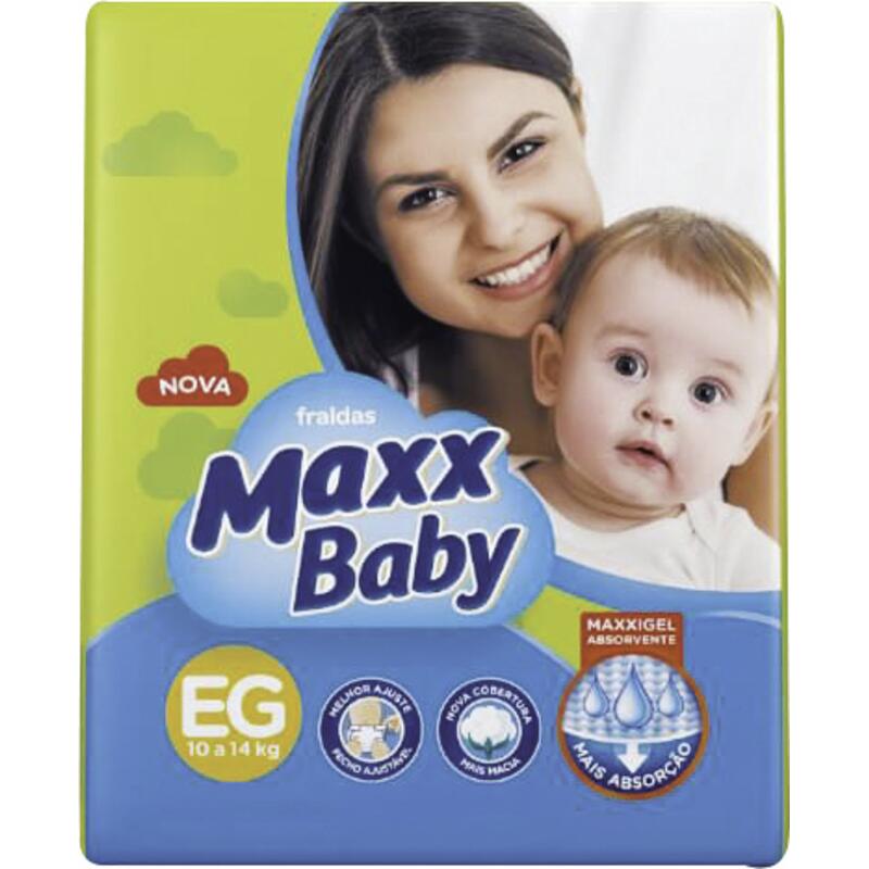 Fralda Descartável Maxx Baby Regular EG 7 un